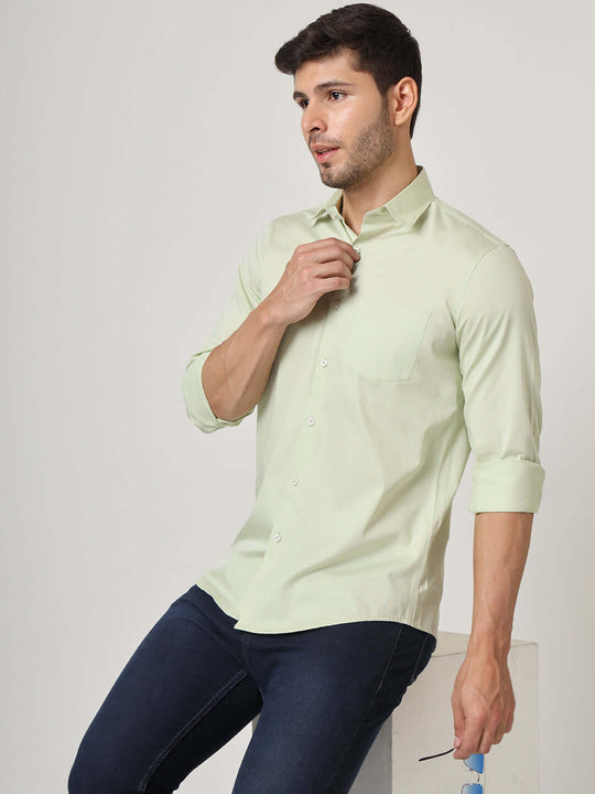 Premium Cotton Satin Shirt