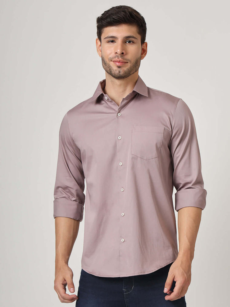 Premium Cotton Satin Shirt