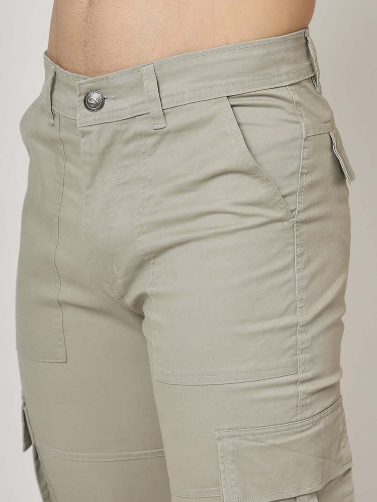 Premium Cotton Beige Cargo Pant