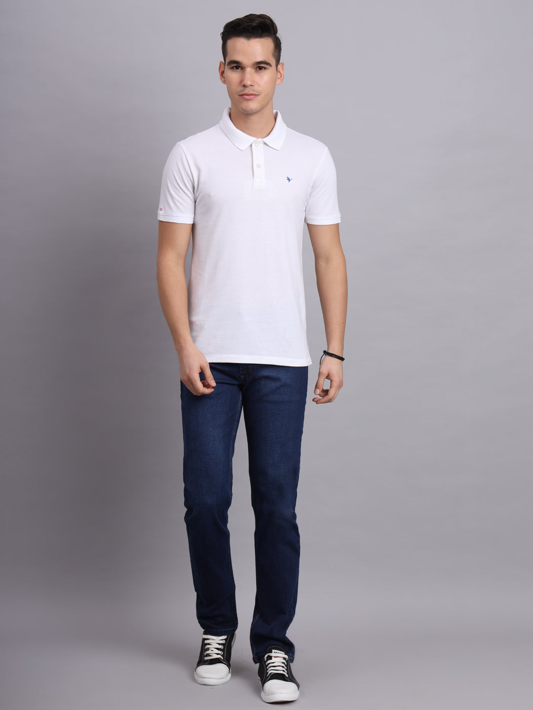 Amswan Premium Dark Navy Denim Jeans For Men