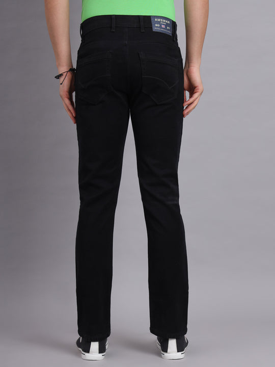 Amswan Premium Black Denim For Men