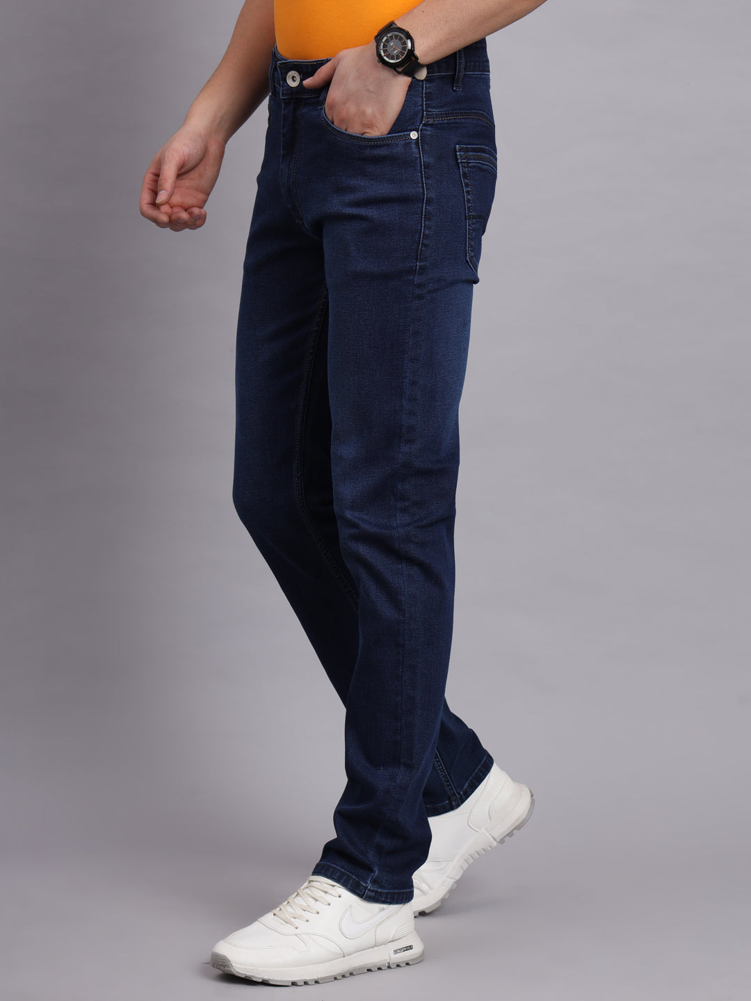 Amswan Premium Deep Indigo Men'S Denim