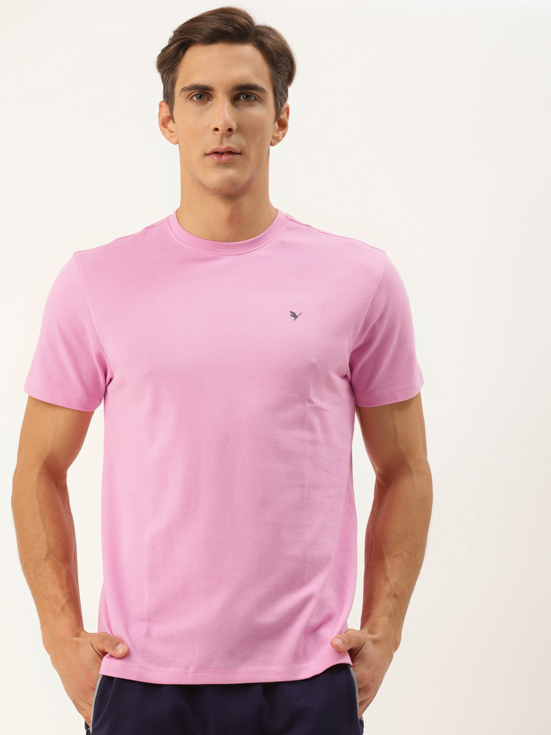 Mens Premium Cotton Half Sleeve Crew Neck T-Shirts