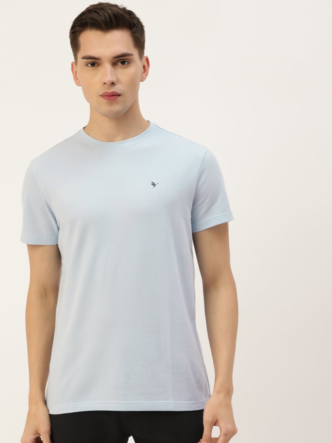 Mens Premium Cotton Half Sleeve Crew Neck T-Shirts