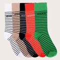 Amswan Unisex Premium Fine Gauge Cotton Socks Pack Of 5