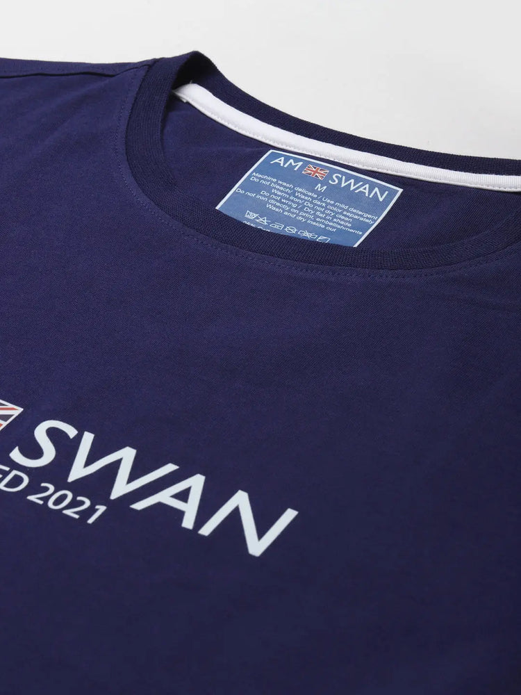 Mens Premium Cotton Lycra Printed Half Sleeve Crew Neck T-Shirts