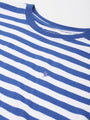 Mens Premium Cotton Striped Half Sleeve Crew Neck T-Shirts