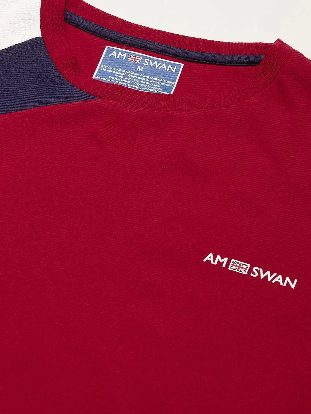 Mens Cotton Rich Lycra Half Sleeve Crew Neck T-Shirts