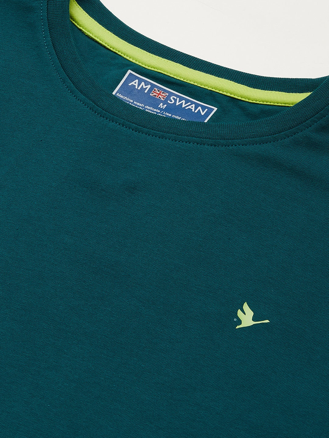 Mens Premium Cotton Lycra Solid Half Sleeve Crew Neck T-Shirts