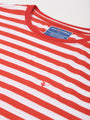 Mens Premium Cotton Striped Half Sleeve Crew Neck T-Shirts