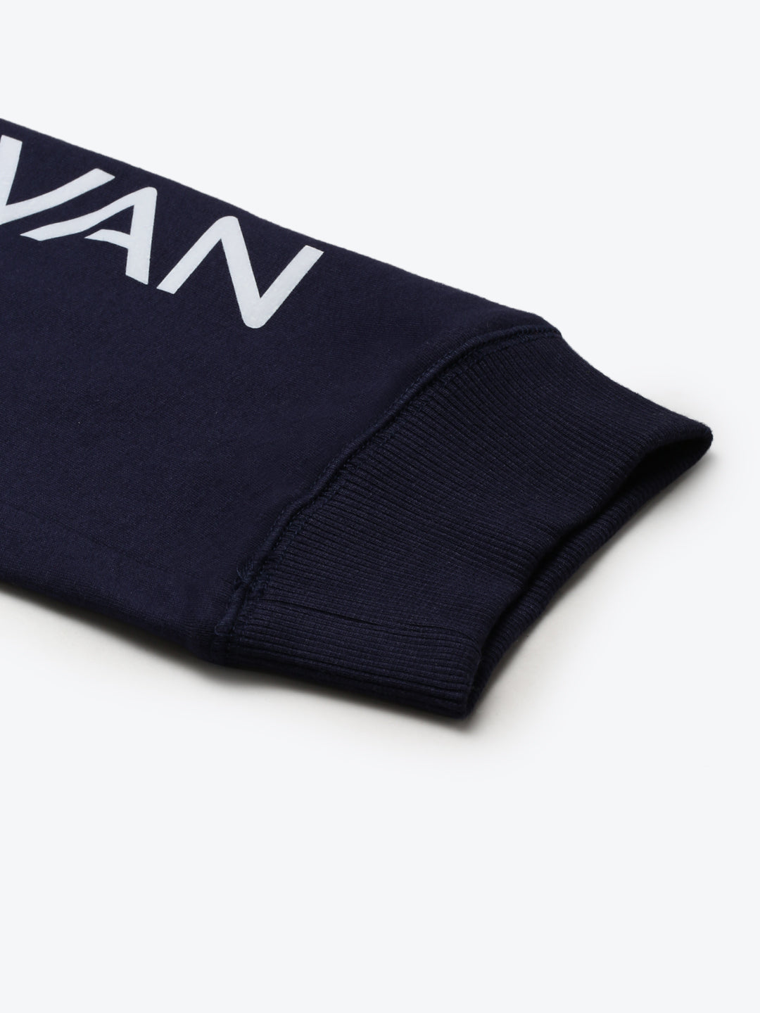 Mens Cotton Rich Lycra With Contrast Panel Printed Track Pants