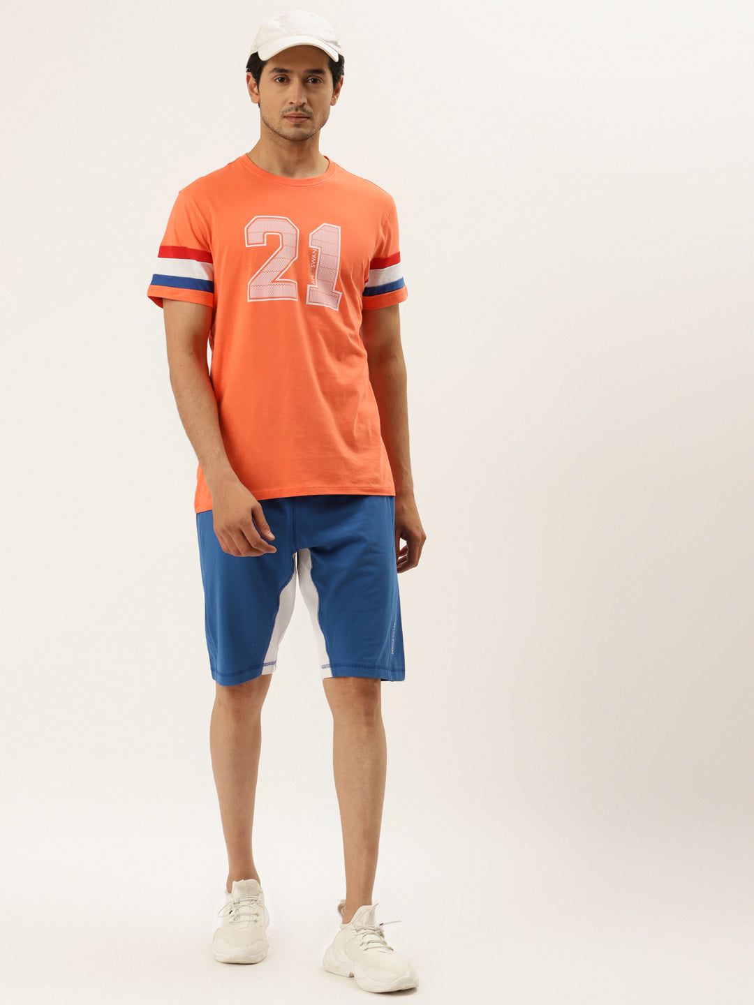 Mens Cotton Rich Lycra Printed Shorts