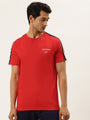 Mens Cotton Rich Lycra Half Sleeve Crew Neck T-Shirts
