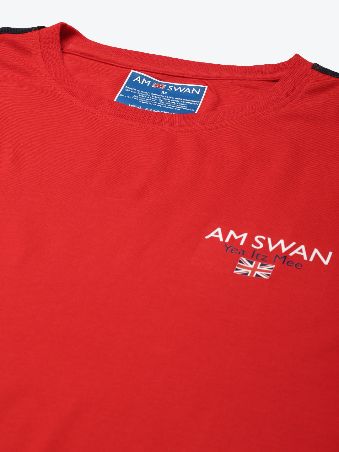 Mens Cotton Rich Lycra Half Sleeve Crew Neck T-Shirts