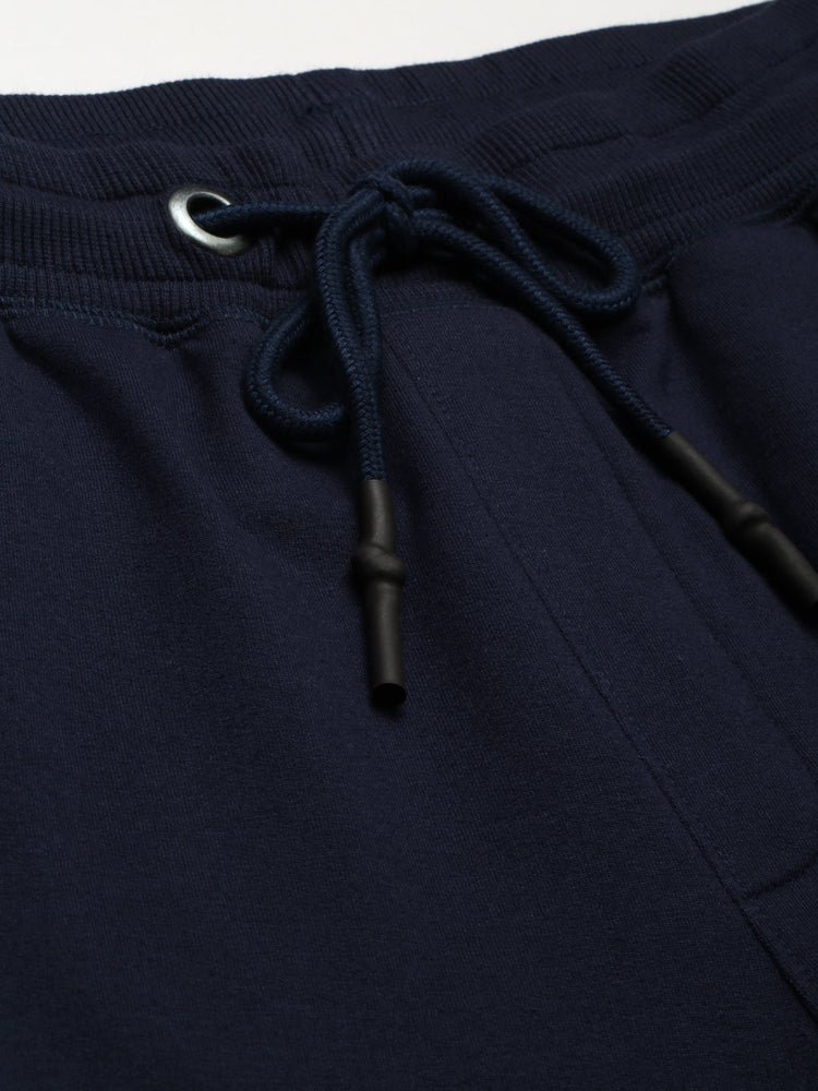 Mens Cotton Rich Lycra Colourblocked Track Pant