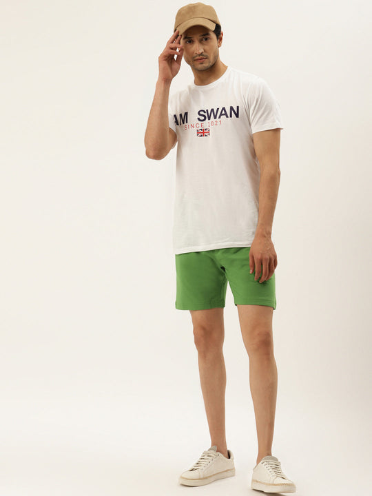 Mens Cotton Rich Lycra Printed Shorts