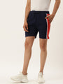 Mens Cotton Rich Lycra Colourblocked Shorts