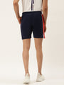 Mens Cotton Rich Lycra Colourblocked Shorts