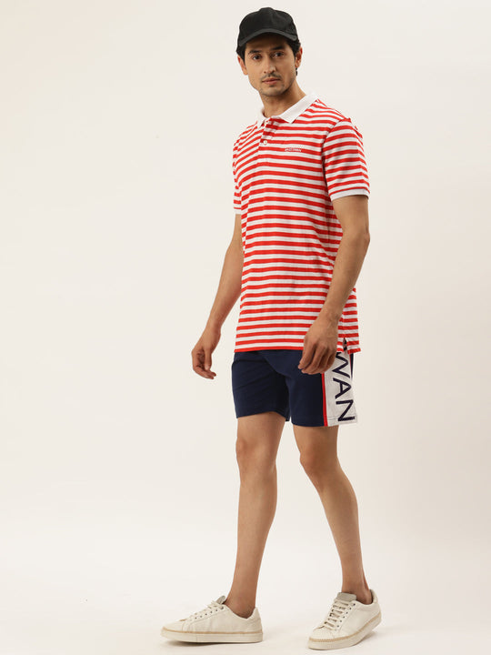 Mens Cotton Rich Lycra Printed Shorts