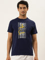 Mens Premium Cotton Lycra Printed Half Sleeve Crew Neck T-Shirts
