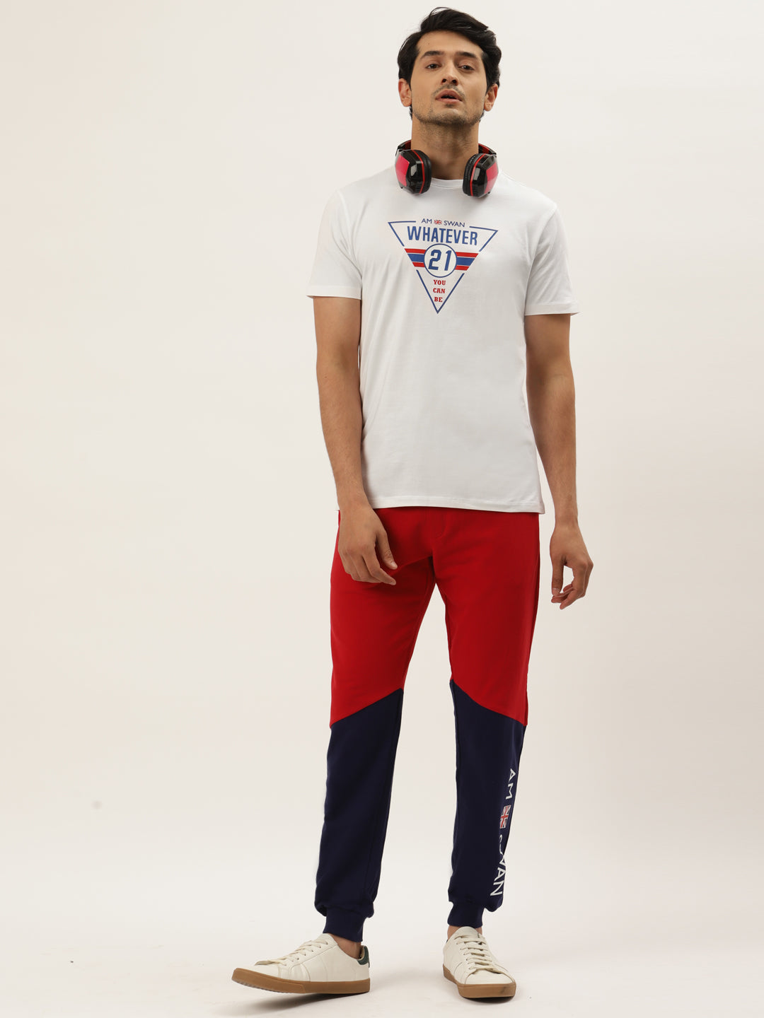 Mens Premium Cotton Lycra Graphic Half Sleeve Crew Neck T-Shirts