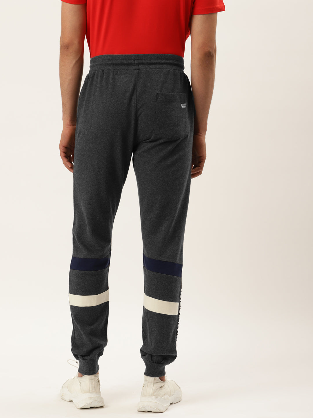 Mens Premium Cotton Printed Track Pants