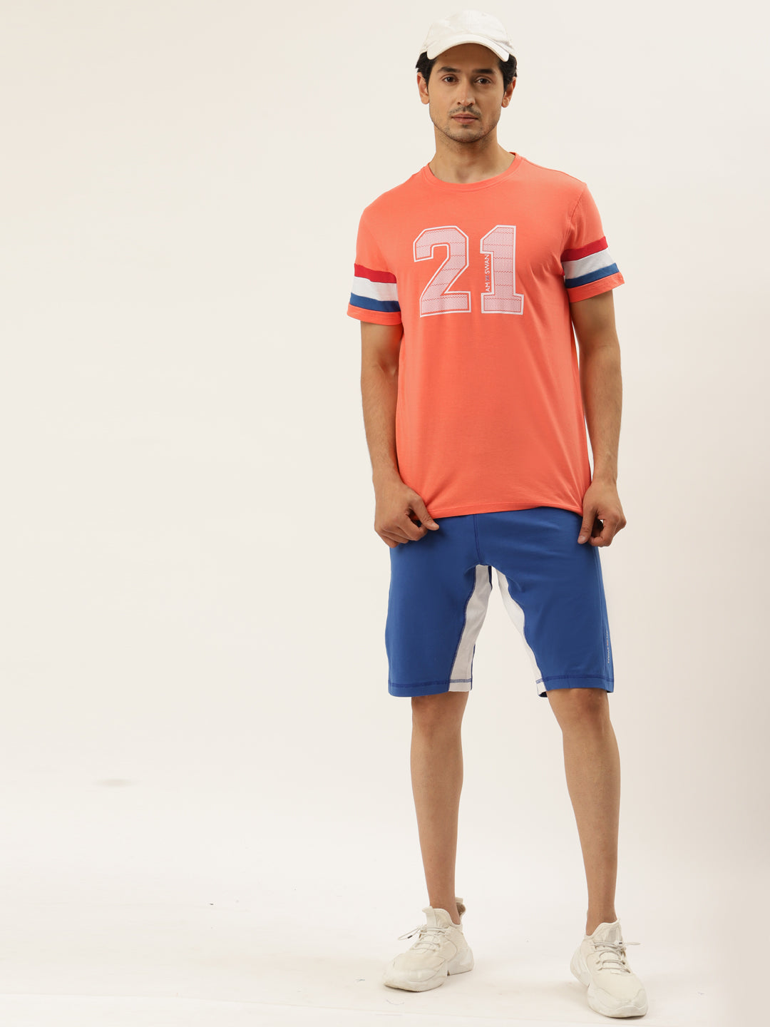 Mens Premium Cotton Printed Half Sleeve Crew Neck T-Shirts