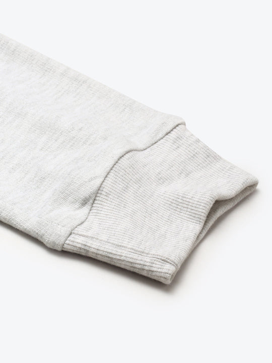 Womens Premium Grey Cotton Lycra Smart Fit Printed Track Pant