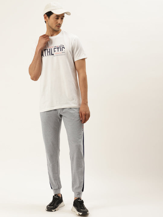 Mens Premium Cotton Printed Track Pant