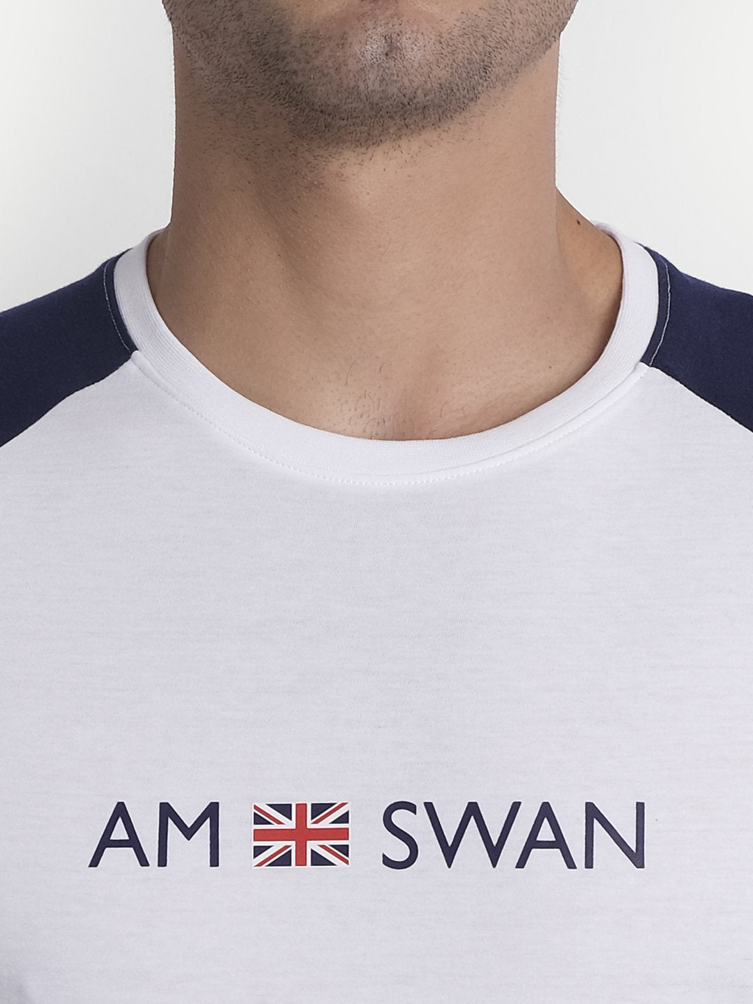 Mens Premium Cotton Printed Reglan Half Sleeve T-Shirts